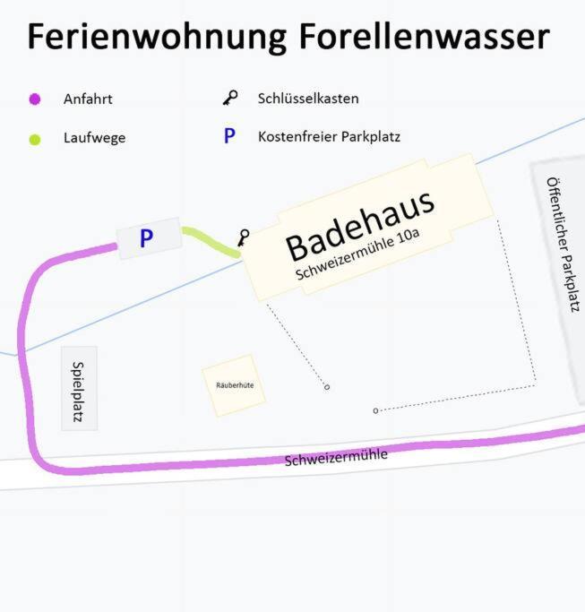 Forellenwasser Rosenthal-Bielatal Exterior photo